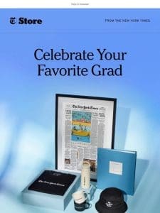 Unique gifts for your favorite graduate.