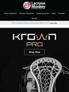 Unleash Your Potential! Discover Brine Krown Pro Women’s Lacrosse Gear!