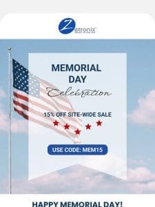Unlock 15% Off Home Security & Tech This Memorial Day!