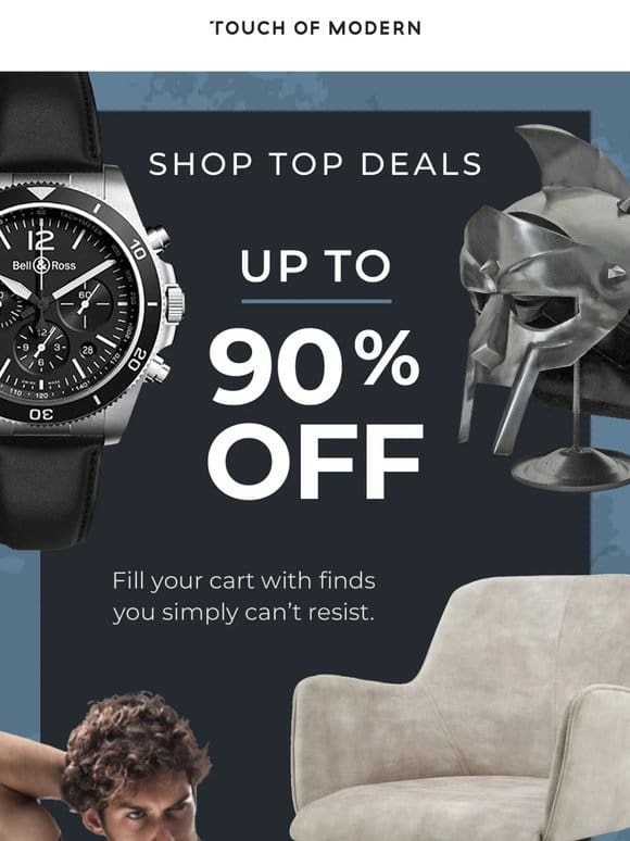 Up To 90% Off