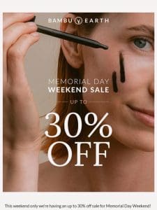 Up to 30% off