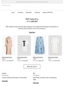Up to 60% OFF | RED Valentino