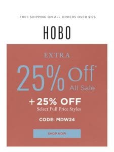 Up to 75% Off Sale? Yes， Please!