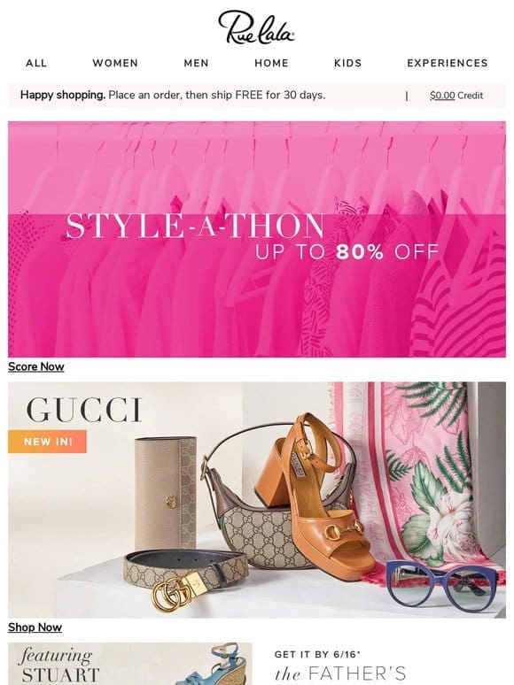 Up to 80% Off STYLE-A-THON. Take action. ?