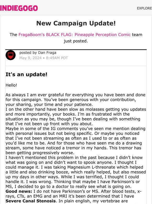 Update #31 from FragaBoom’s BLACK FLAG: Pineapple Perception Comic