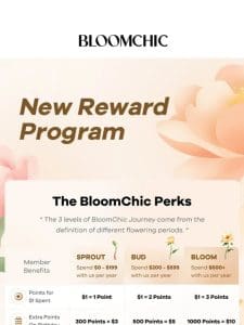 VIP Loyalty Program: BloomJourney Launching On 25th