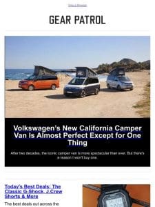 VW’s New Camper Van Is (Almost) Perfect