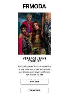 Versace Jeans Couture: Unmissable