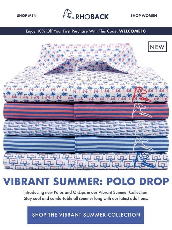 Vibrant Summer: Polo Drop