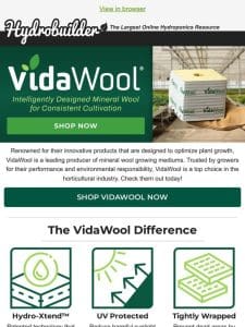 VidaWool®  Cultivate with Confidence
