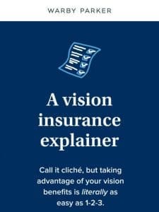 Vision insurance made simple