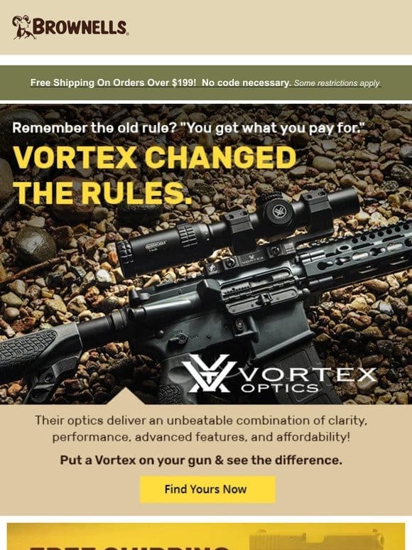 Vortex Optics: We Changed the Rules