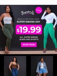 WYA?? ⚠️ $19.99 Super Swank Day – SMALL-3X! Sizes selling fast‼️