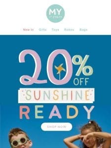 Warm Weather Edit: 20% Off – Sunshine Ready Sale