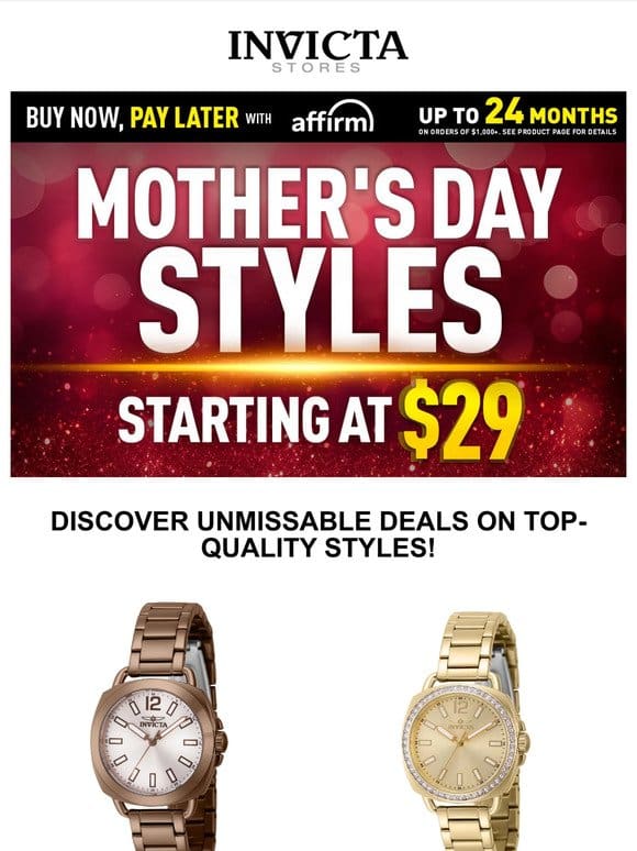 Watches FOR MOM At $29 ❗️Find The PERFECT One For Her❗️