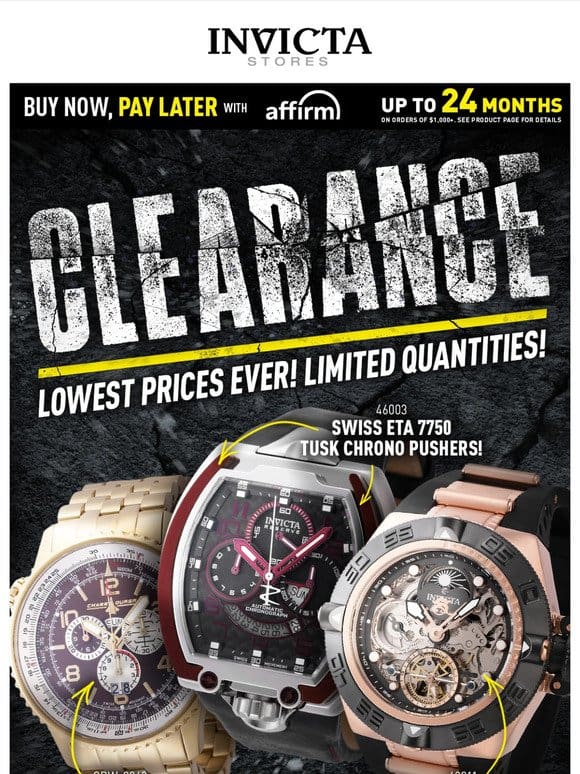 Watches On CLEARANCE Everything MUST GO❗️
