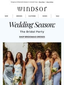 Wedding Season: The Bridal Party