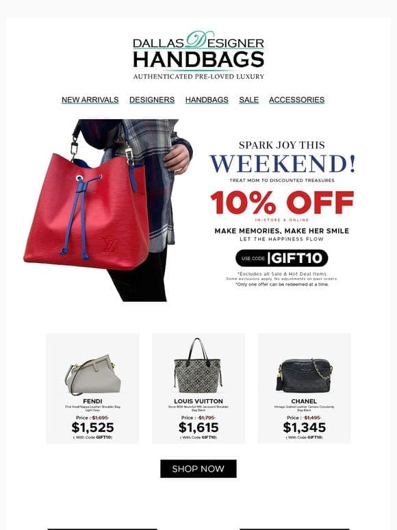 Weekend Surprise | Treat Mom to Discounted Delights!