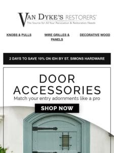 Welcome Spring with a Door Hardware Upgrade