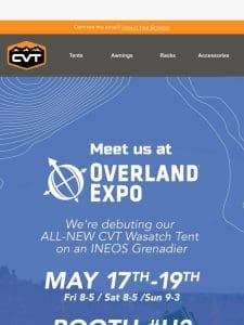 We’ll see you at Overland Expo West 2024!