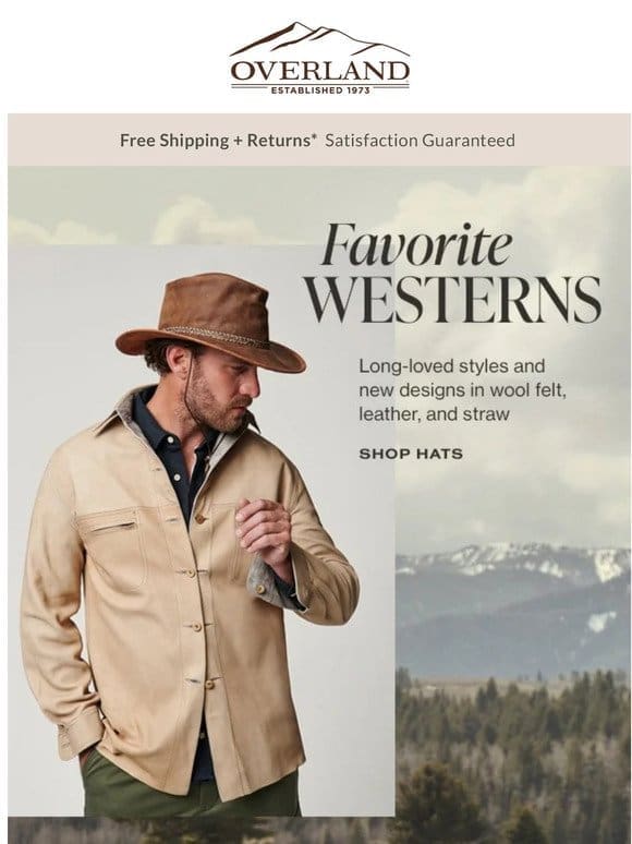 Western Hats in Wool， Leather， and Straw