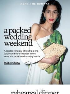 What To Wear To A Weekend-Long Wedding