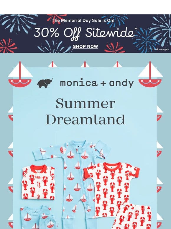 What a dream… 30% Off Sitewide