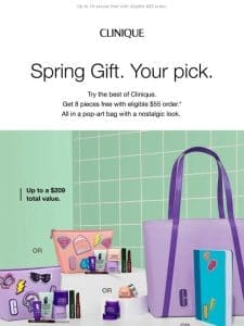 ? What will you pick in your Spring Gift? See inside.