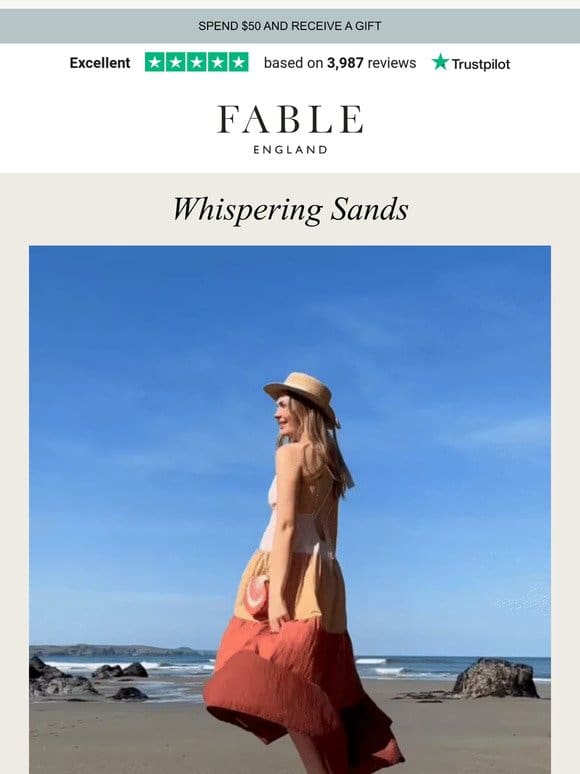 Whispering Sands: As Seen On ????♀?