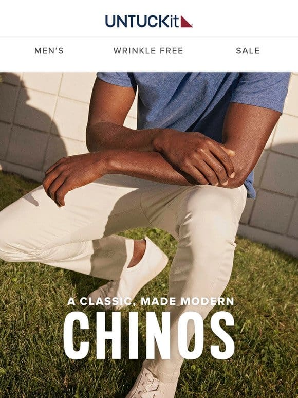 Why We’re Obsessed With Chinos