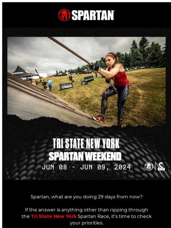 Will we see you at the Tri-State New York Spartan Race?