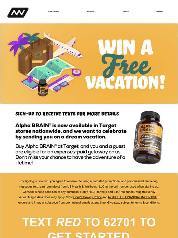 Win a Free Vacation