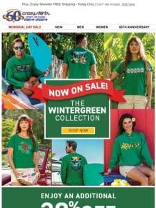 Wintergreen Wonders + An Extra 30% Off ALL Sale Items!