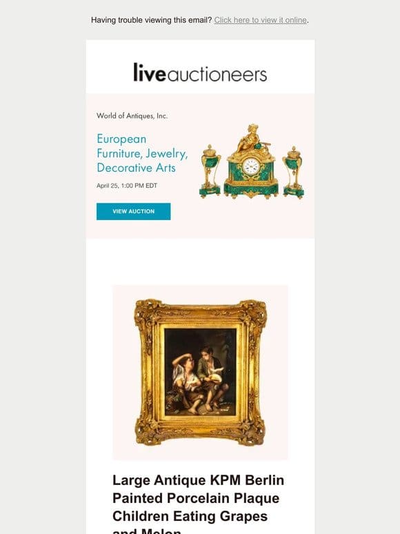 World of Antiques | European Furniture， Jewelry， Decorative Arts