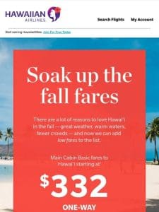 You’ll love these new fall fares