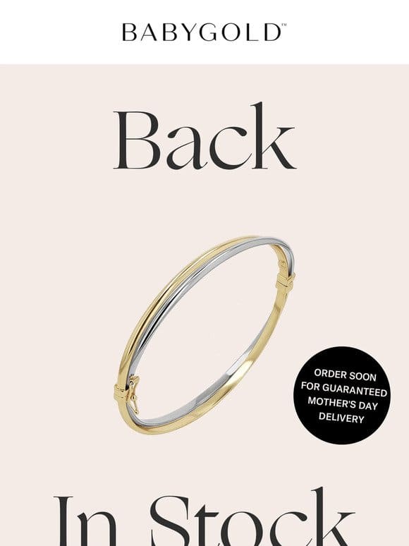 Your Faves are Back In Stock + 20% Off Sale