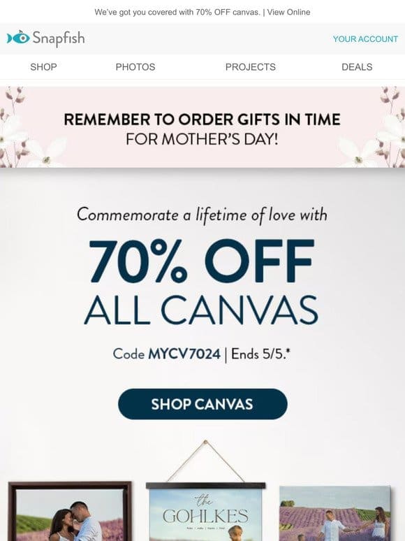 Your one-stop shop for Mother’s Day!