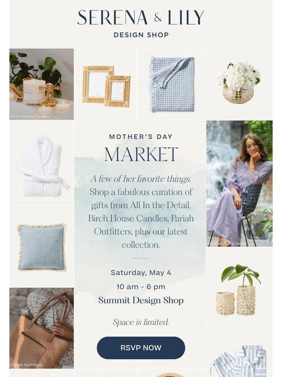 You’re Invited: The Mother’s Day Market