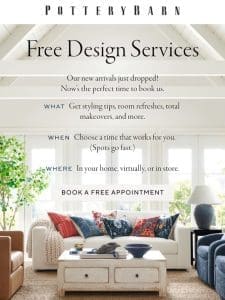 You’re invited: Book a FREE appt
