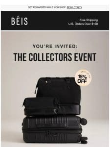 You’re invited: The Collectors Event is on!