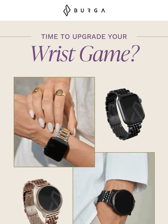 give your watch a stunning makeover