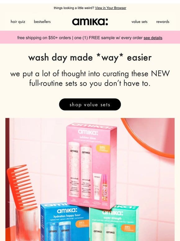 in:   wash day sets
