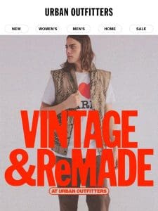 (re)NEW: Vintage + ReMade at UO
