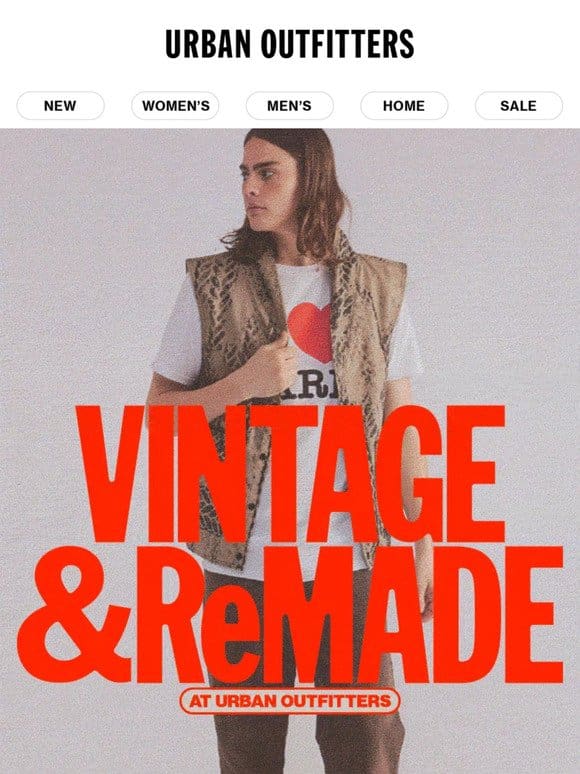 (re)NEW: Vintage + ReMade at UO