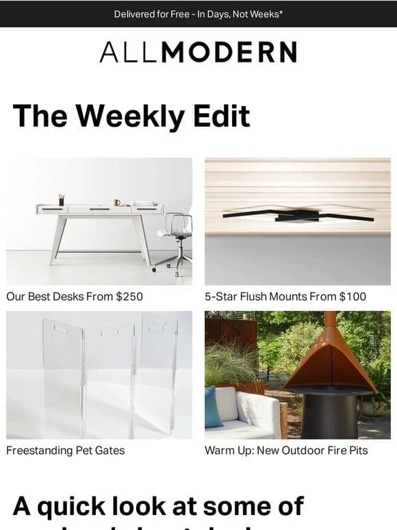 this desk is a best seller →