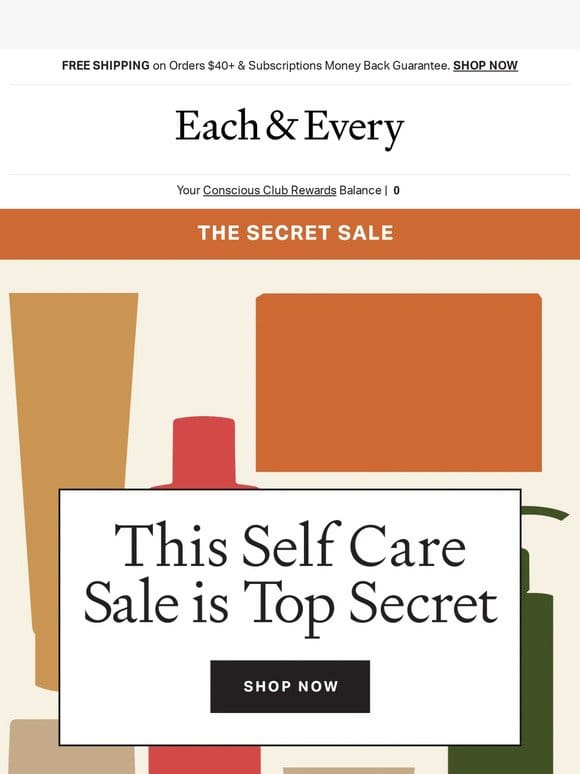 top secret savings up to 65% off