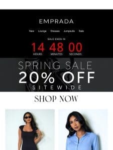 ⚠️ENDING⚠️ 20% Off Sitewide