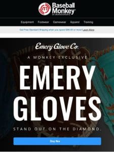 ⚾ Elevate Your Game with Emery Baseball Gloves!