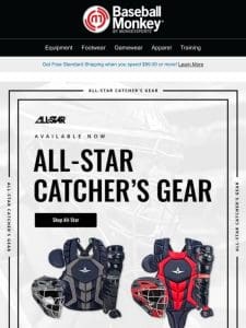 ⚾️ Gear Up Like an All-Star: Explore All-Star Catcher’s Gear!