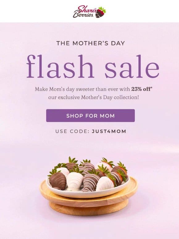 ✨ FLASH SALE ✨ | For A Limited Time Only， Enjoy 23% Off Mother’s Day Gifts